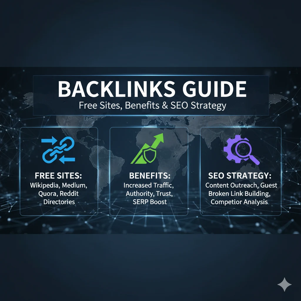 Backlinks guide free sites, benefits & seo strategy